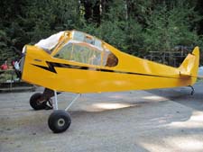 Piper Cub restoration photo
