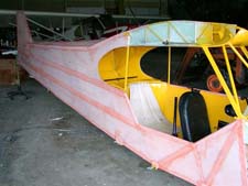 Piper Cub restoration photo